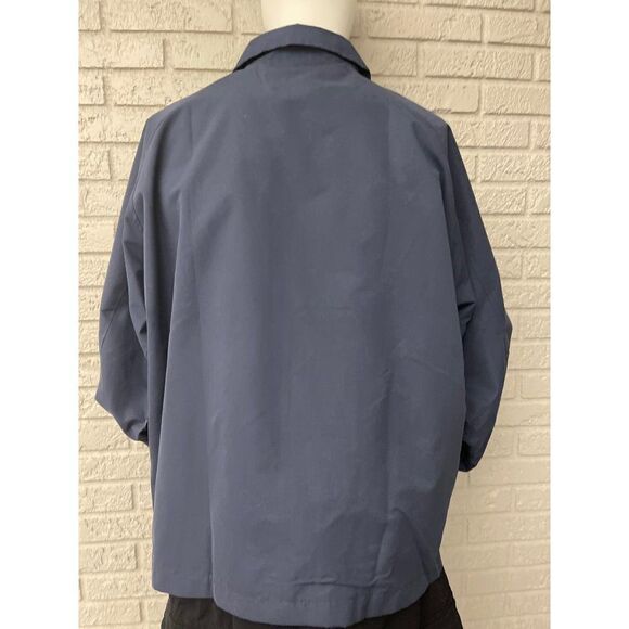 Haband Navy Blue Windbreaker Size XL - Picture 3 of 7